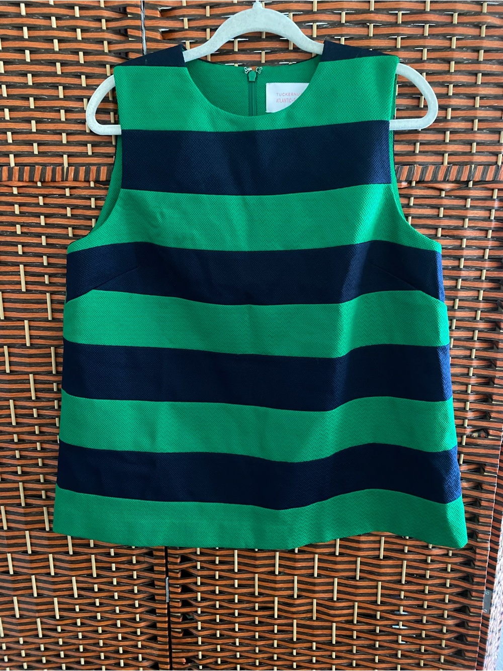 Tuckernuck x Atlantic-Pacific “Emma” Stripe Blouse - Picture 2 of 5